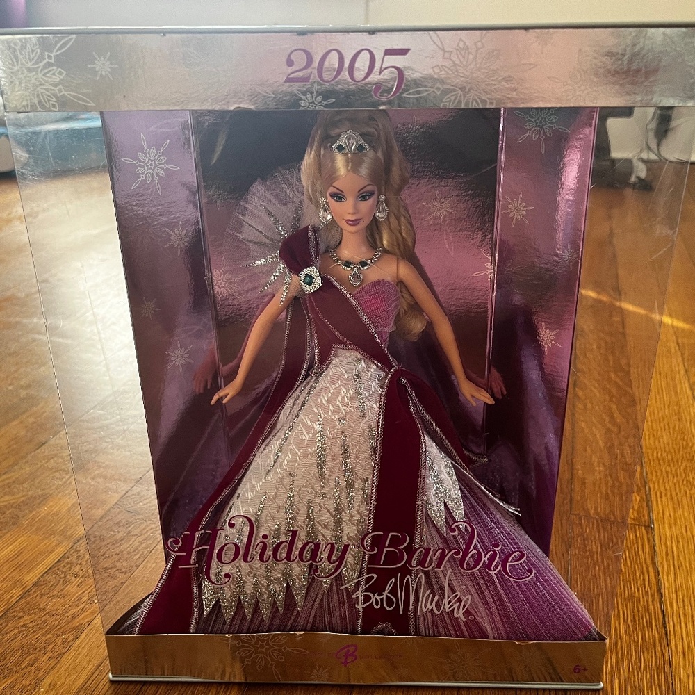 2005 Mattel Holiday Barbie Doll Special Edition Bob Mackie